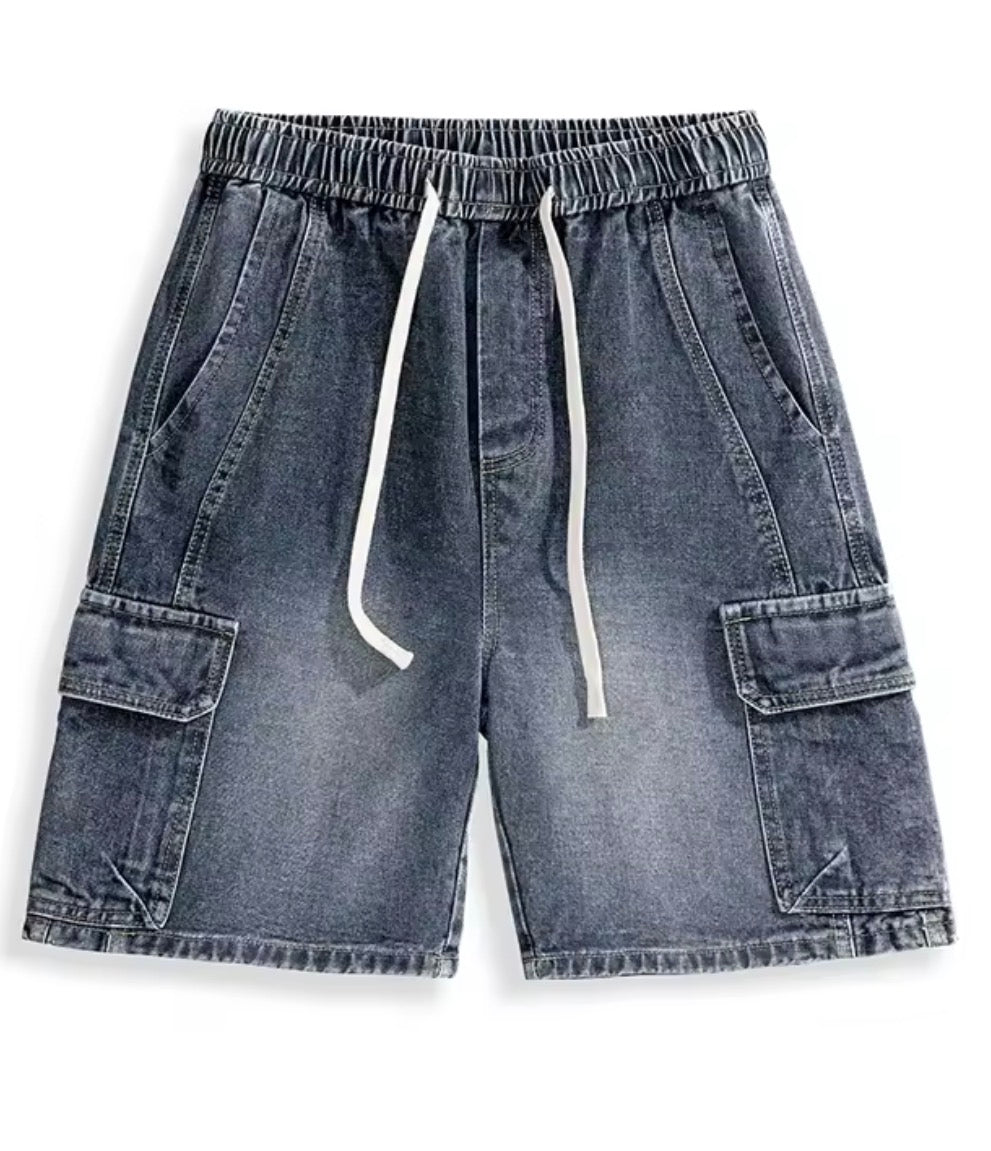 מכנס גינס אפור כהה